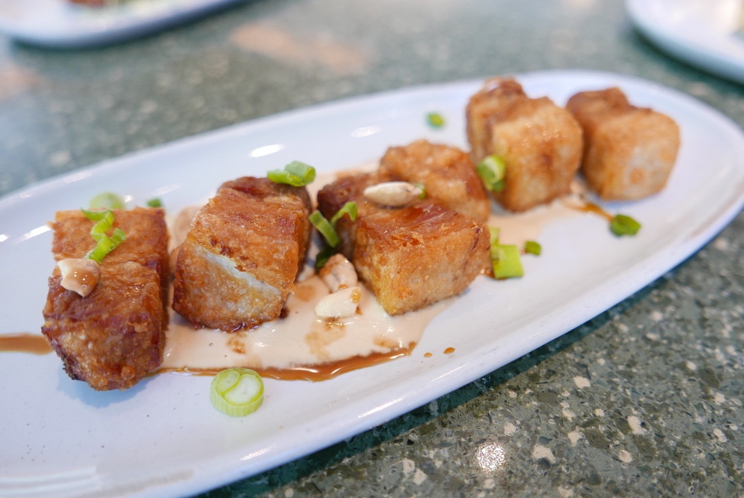 Pork belly bites at The 7th Street Standard, Sacramento 