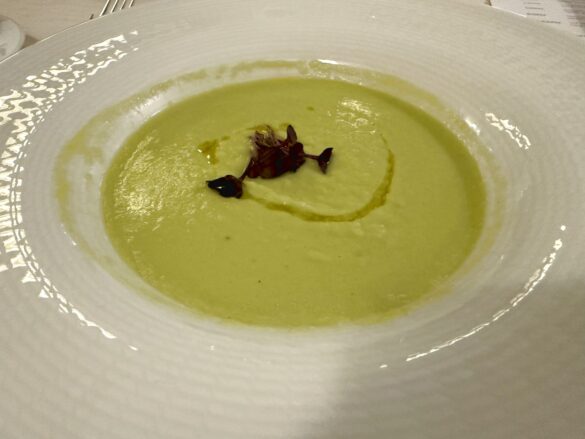 Asparagus puree