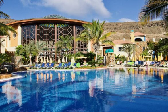 South Swimming Pool at Hotel Cordial Mogán Playa in Gran Canaria