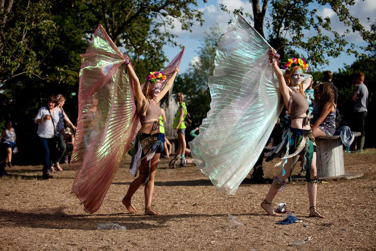 Space butterflies at Nozstock