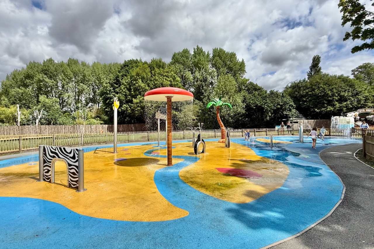 Splash Pad at Twycross Zoo
