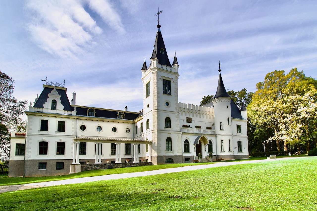 Stāmeriena Palace in Stāmeriena, Vidzeme in Latvia