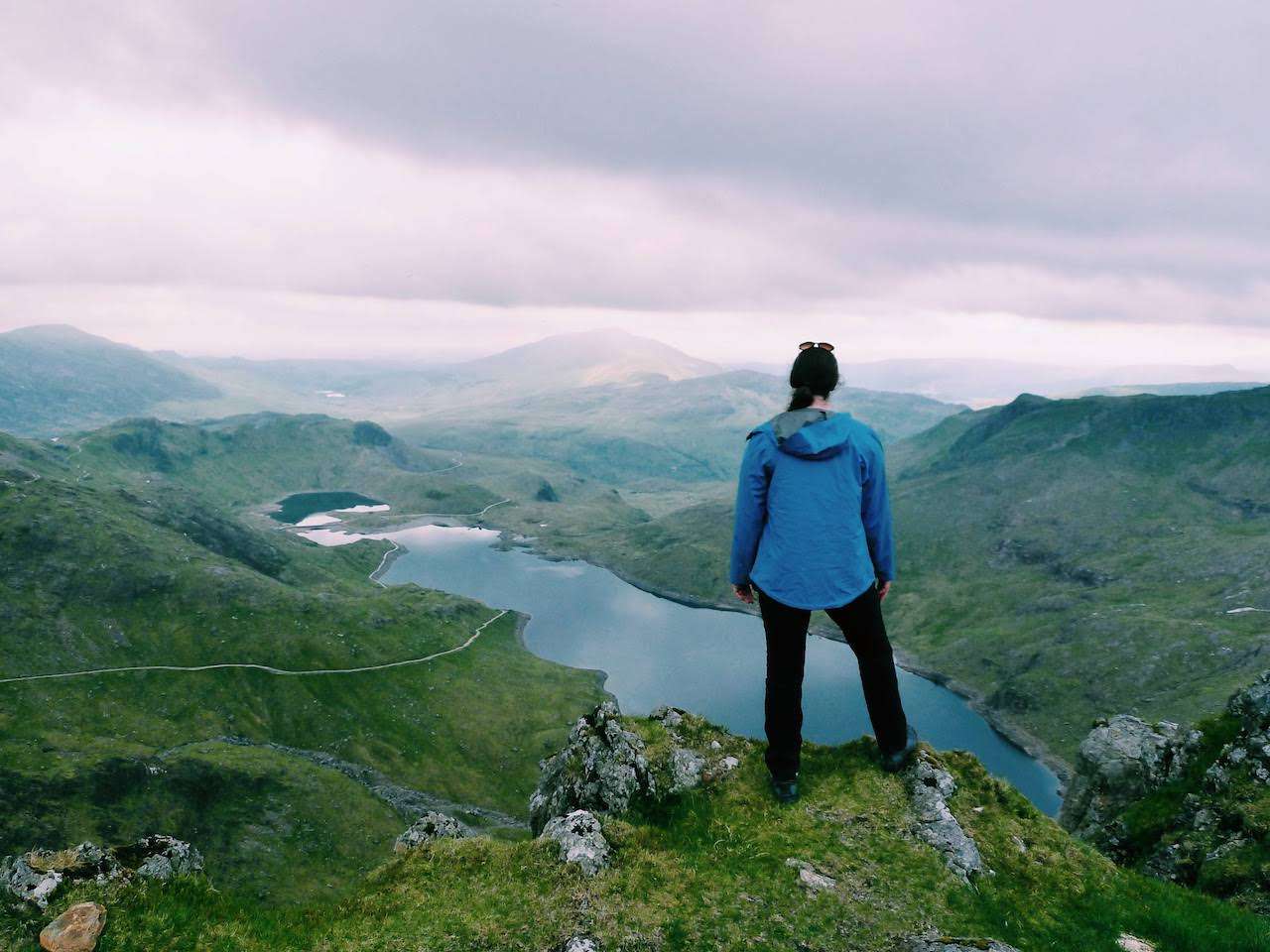 The weather is changeable on the mountains so always bring a waterproof jacket 