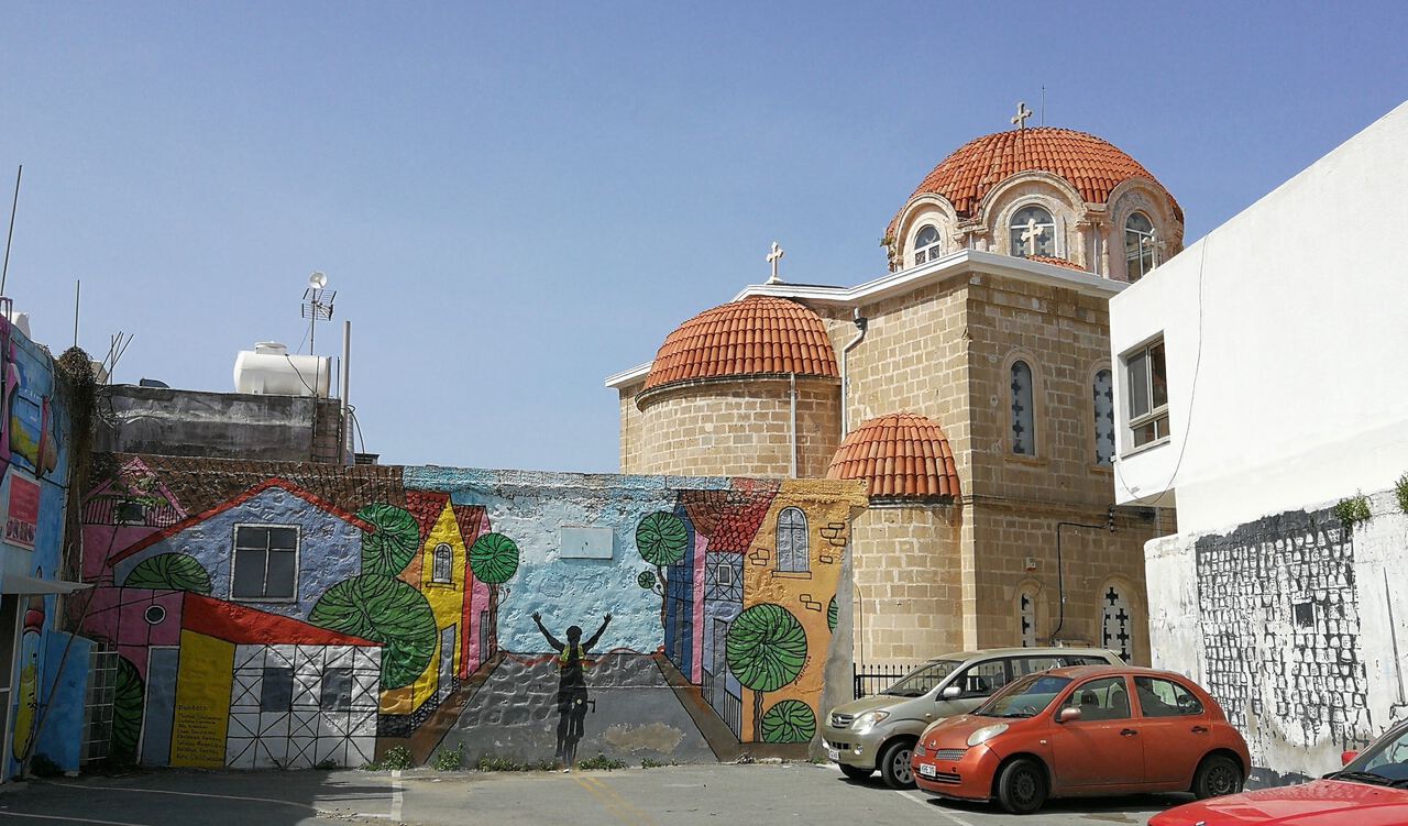 Street art in Paphos