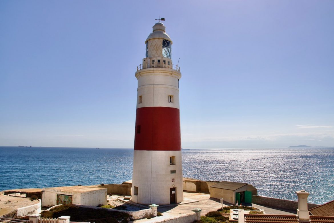 Maják na Europa Point v Gibraltaru