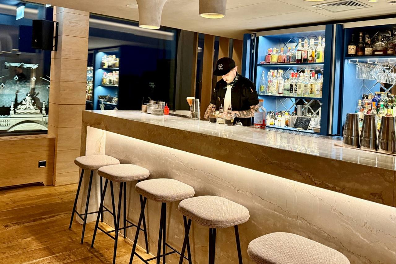 The Spirit Bar at PURO Łódź in Łódź, Poland