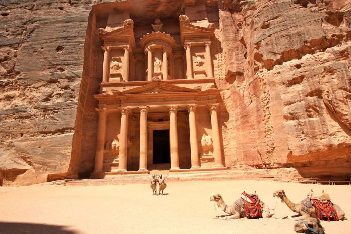 The Treasury at Petra