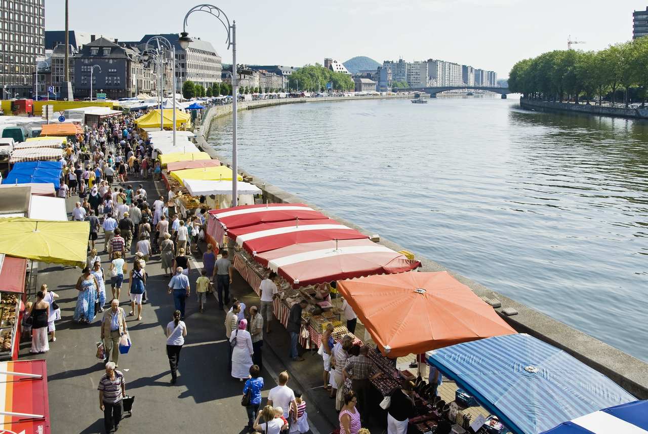 Liege - Marché de la Batte