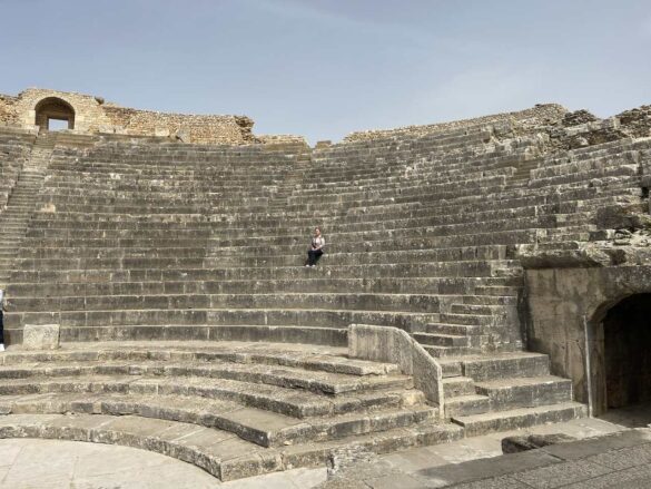 Theatre with 3500 seats Roman theatre Dougga