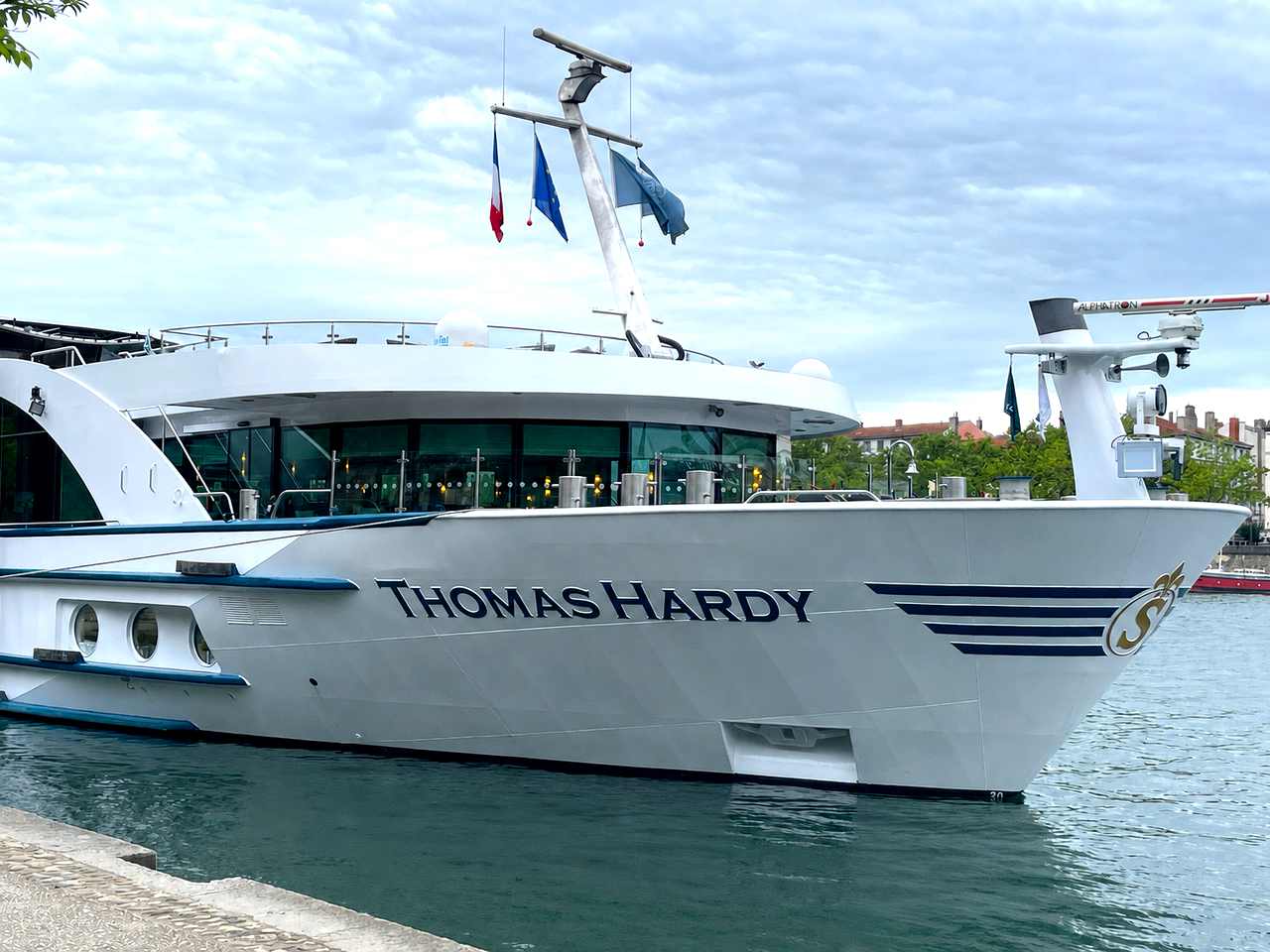 Cruising the Rhone River on MS Thomas Hardy