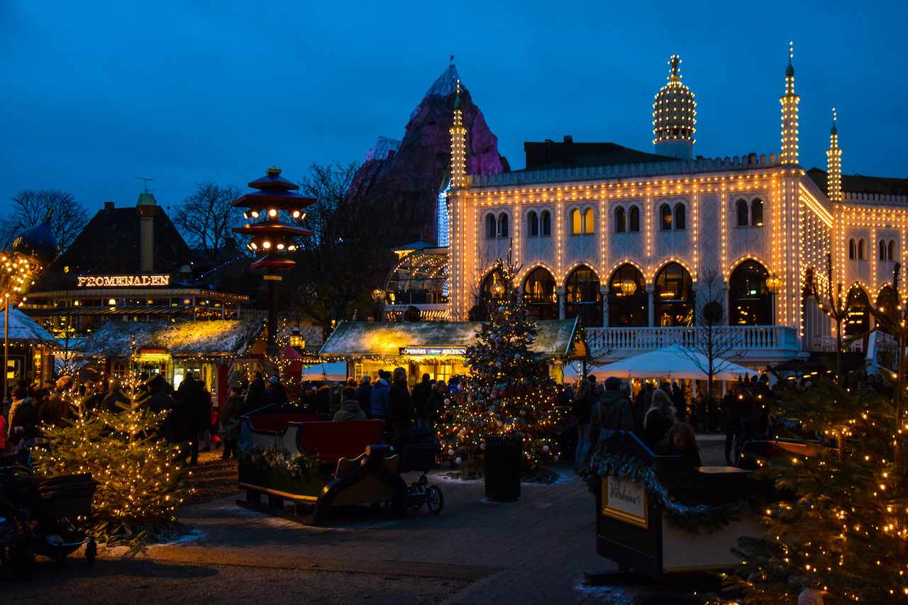 Tivoli Christmas Market, Copenhagen