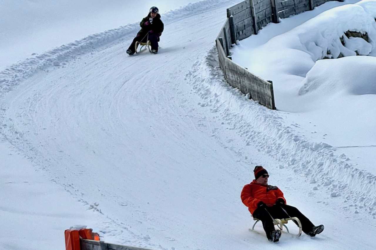 Tobogganing in Innsbruck
