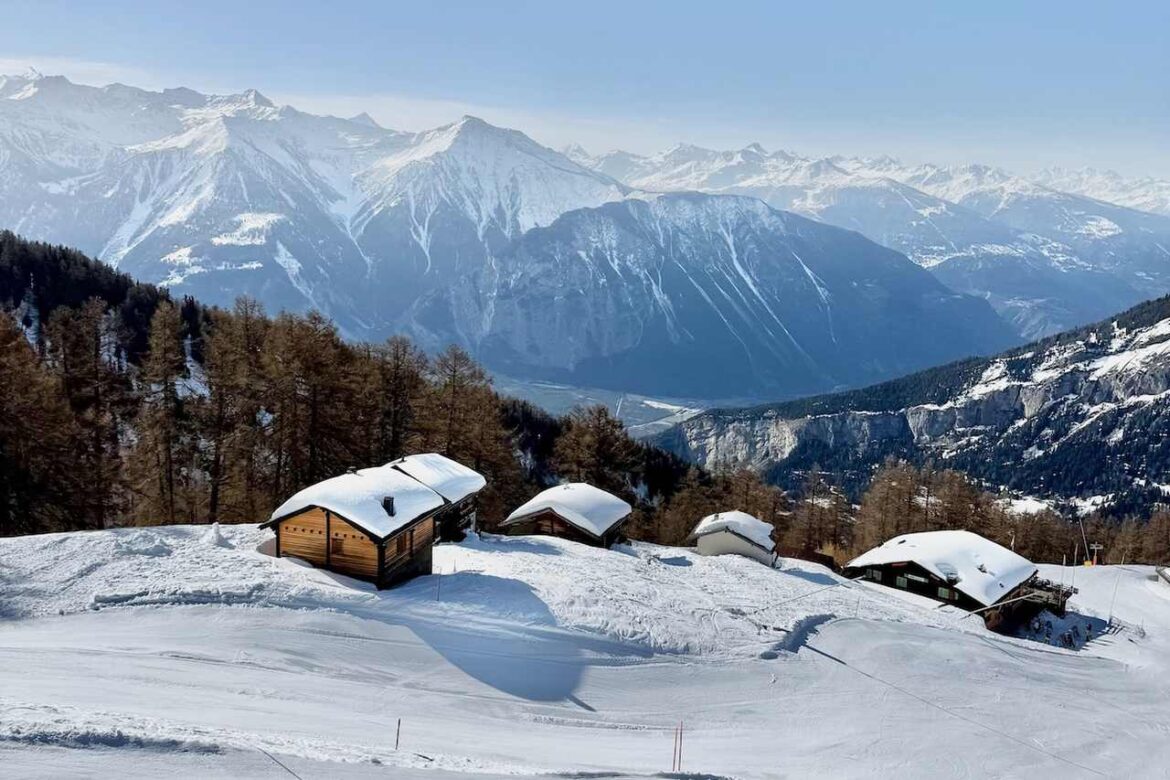 Torrent Ski Area in Leukerbad