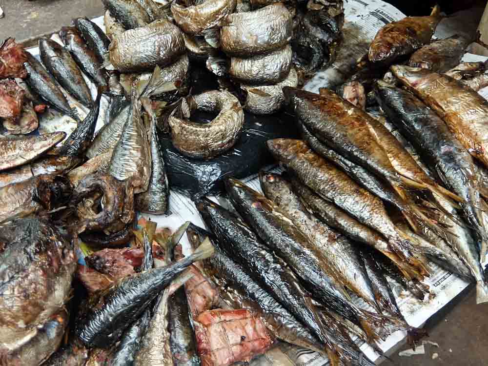 Treichville Market Smoked Fish