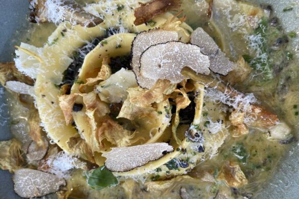 Truffle stuffed papardelle Nikki beach