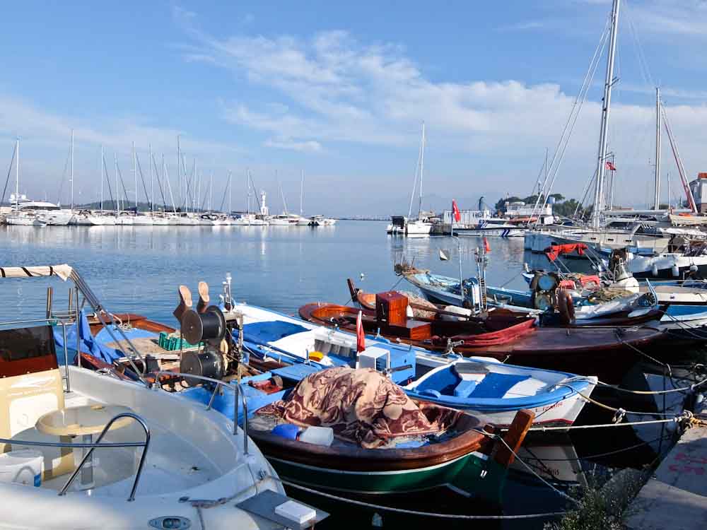 Urla fishing boats
