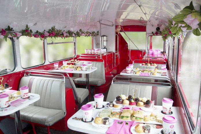 Vintage Afternoon Tea Bus