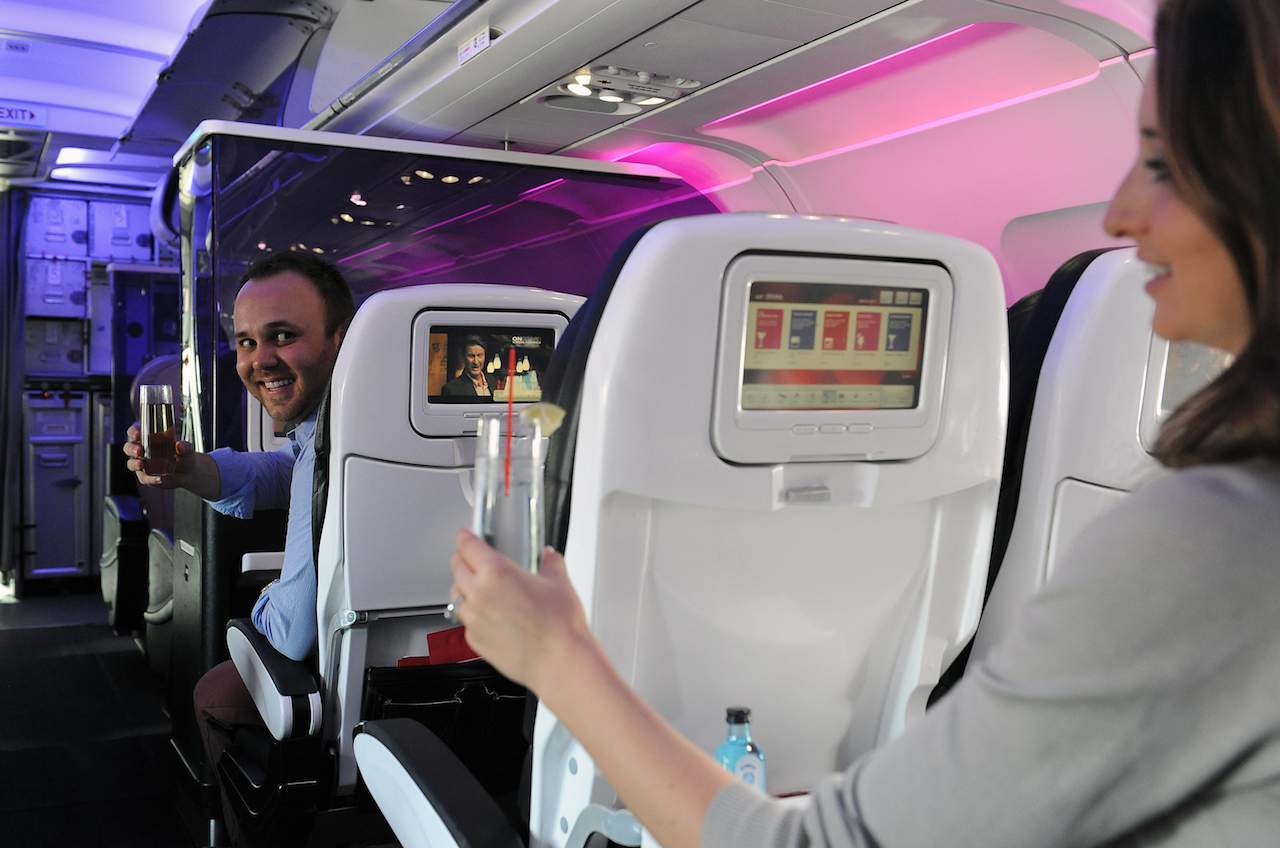 Virgin America Seat-to-seat Delivery
