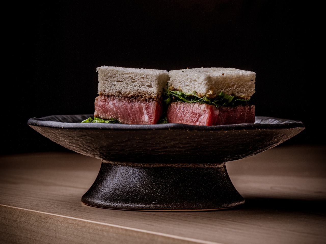 Wagyu A5 Sando at Luna Omakase