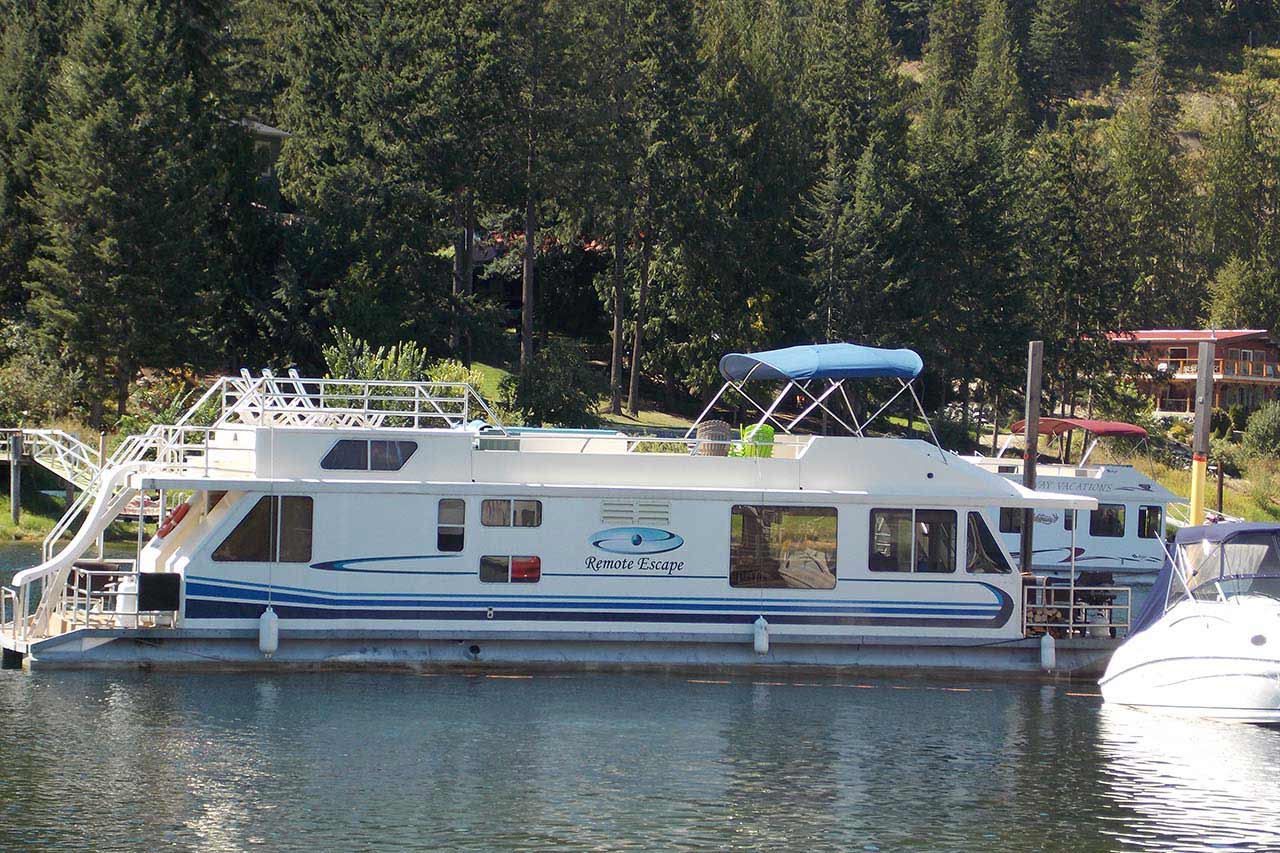 Western Canada - Ron's houseboat