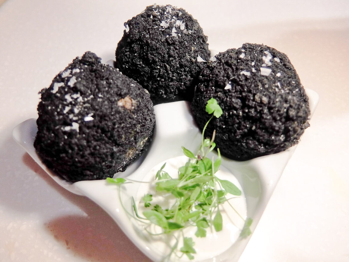 Wild mushrooms and truffle arancini