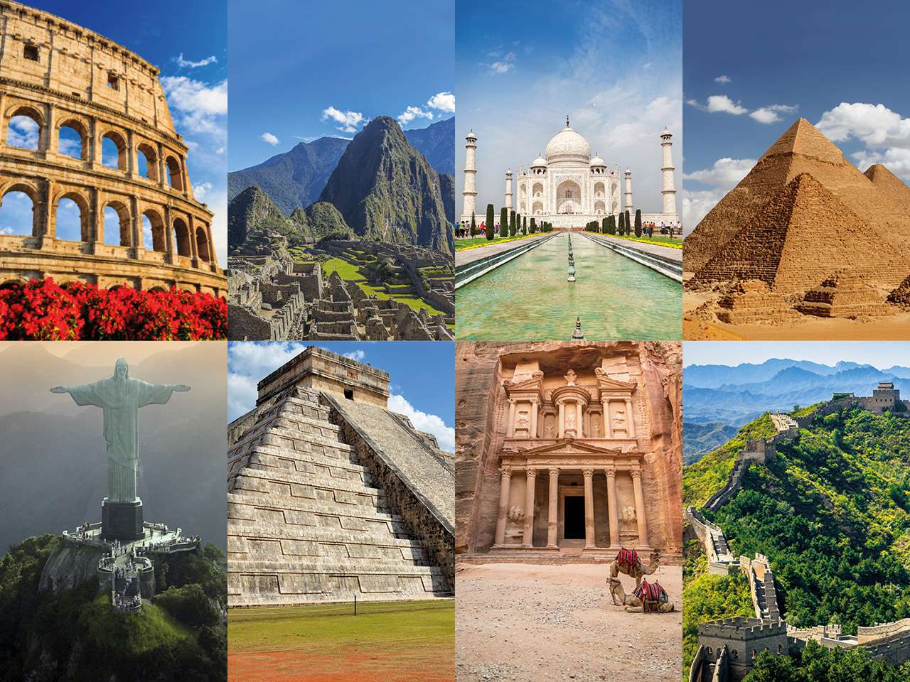 Can you visit all 7 New Wonders of the World in a single month?