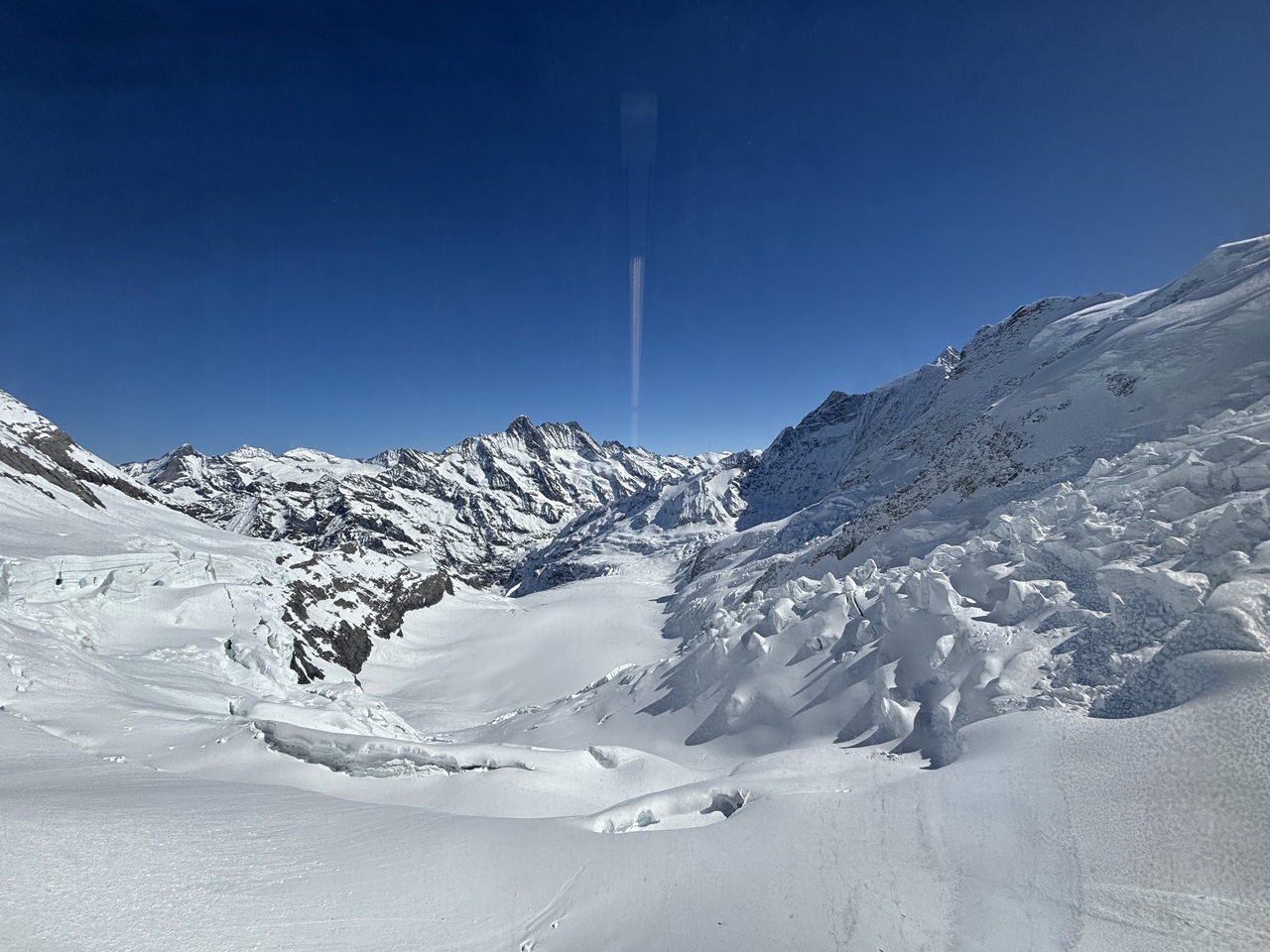 The Aletsch glacier from the Top of Europe