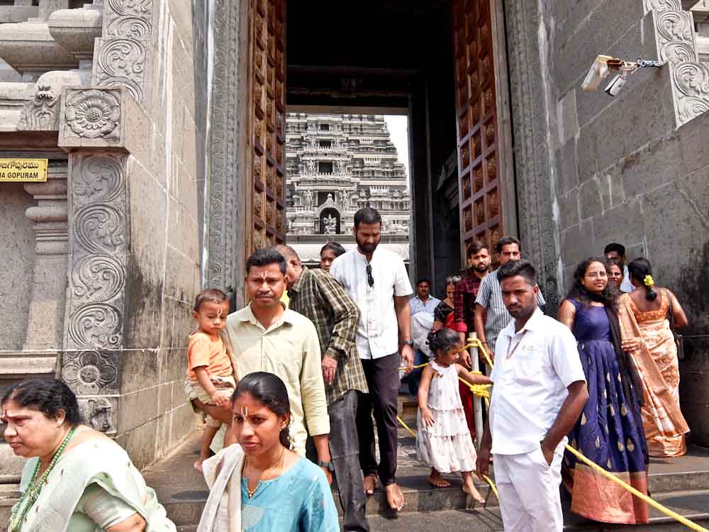 Yadadri Temple Entrance