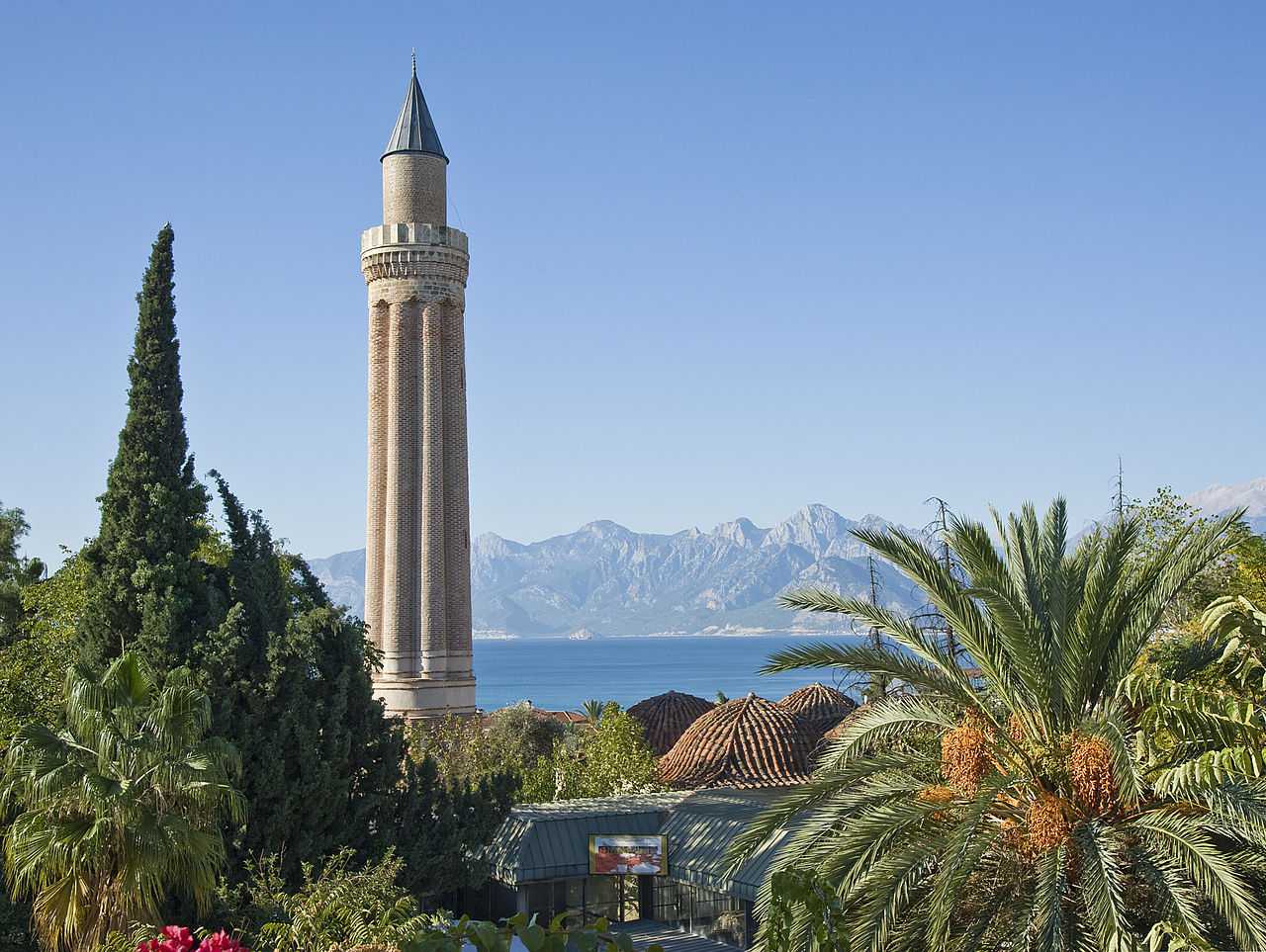 Yivli Minaret Mosque, Antalya, Turkey