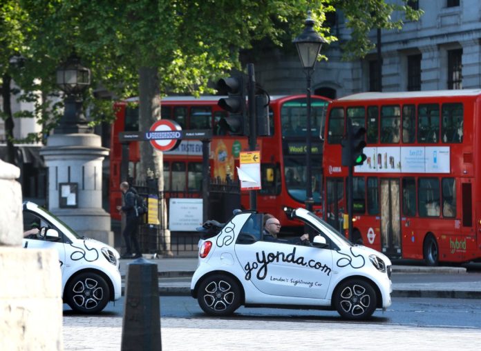 GoYonda Smart car in London GoYonda Smart car in London