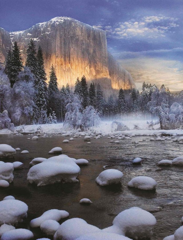Yosemite Mariposa County at sunset