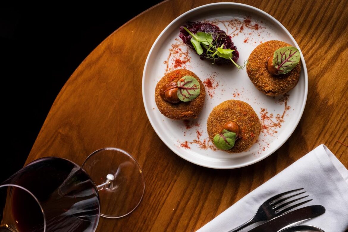 Zimikand & Beetroot Tikki at Colonel Saab Restaurant