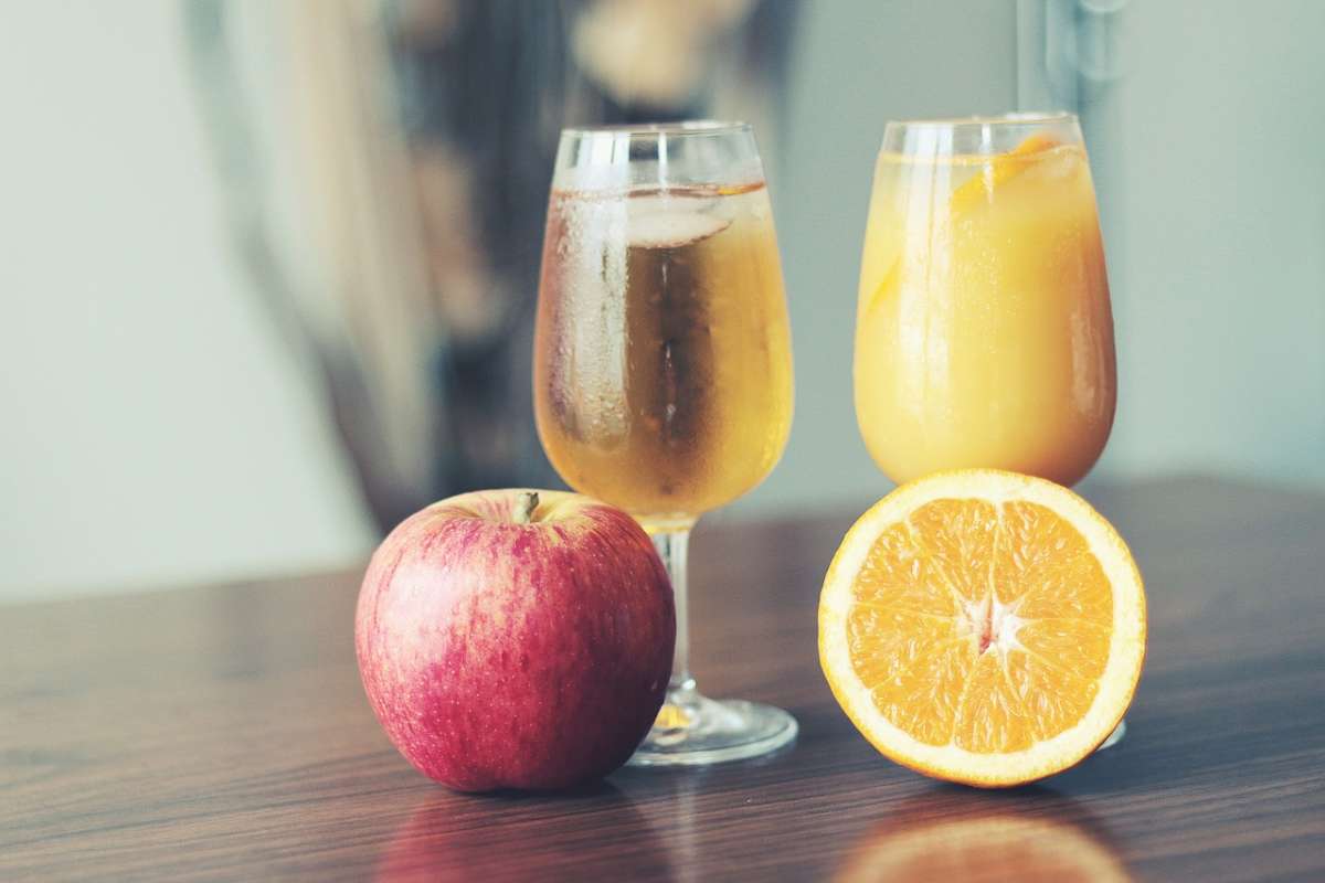 apple and orange juice