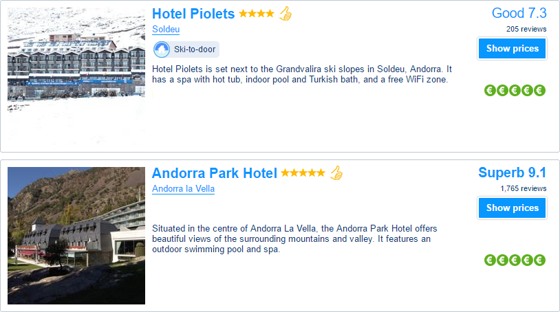 Andorra hotels