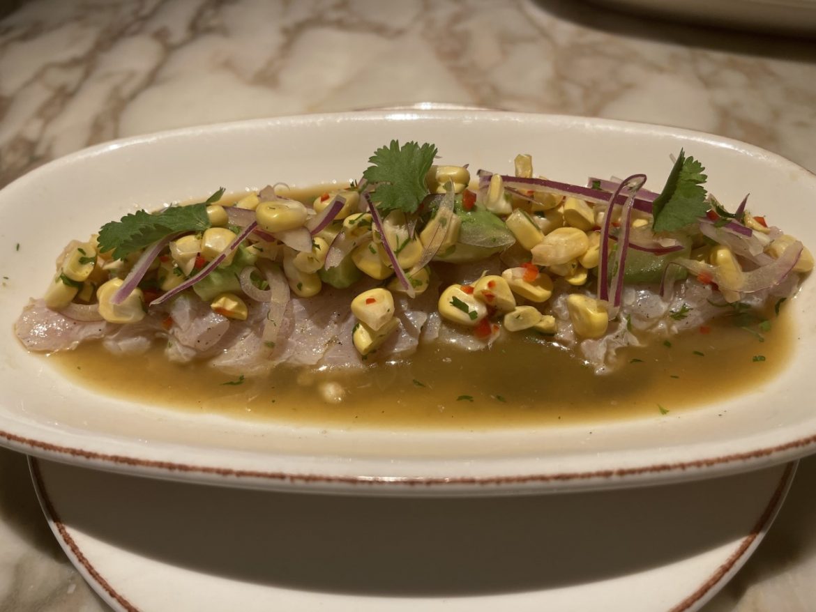 Ceviche cá chẽm