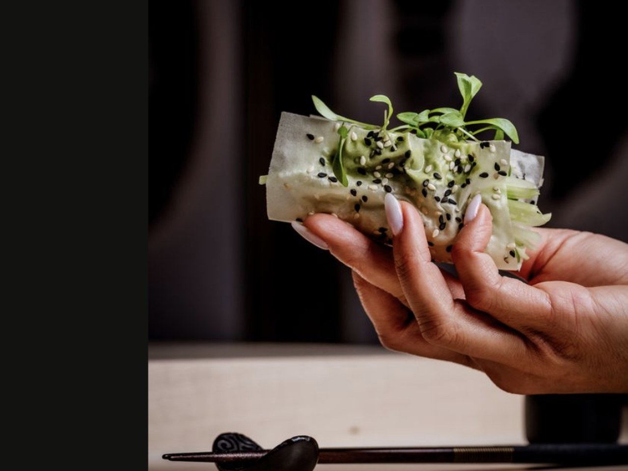 Cucumber Avocado Taco Maki