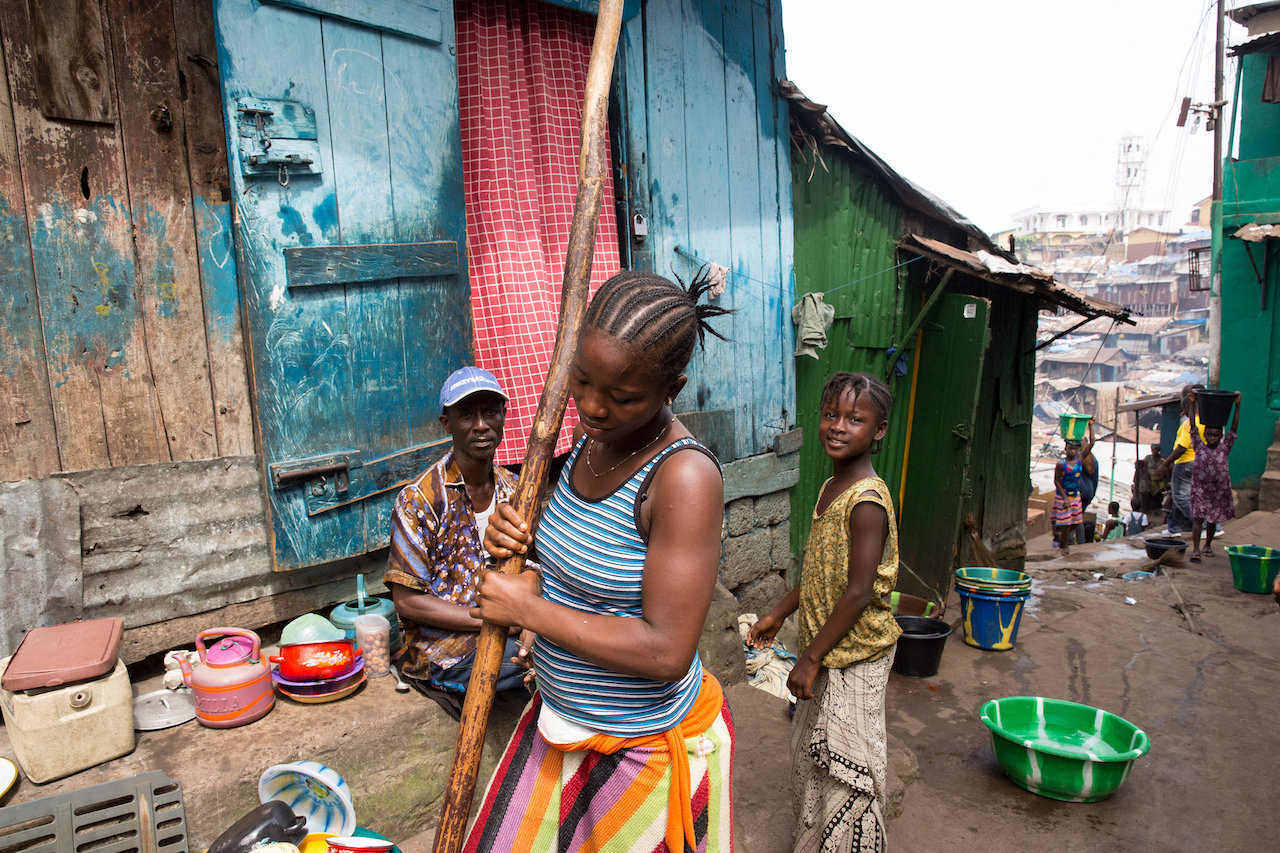 Daily life in Freetown, Sierra Leone