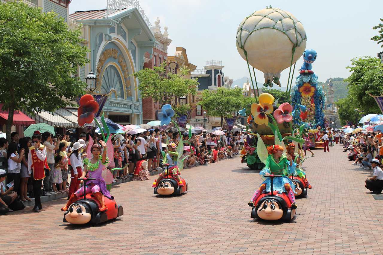Flights of Fantasy Parade at Hong Kong Disneyland