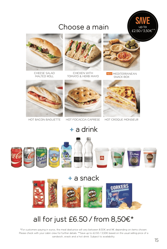 easyJet Meal Deal