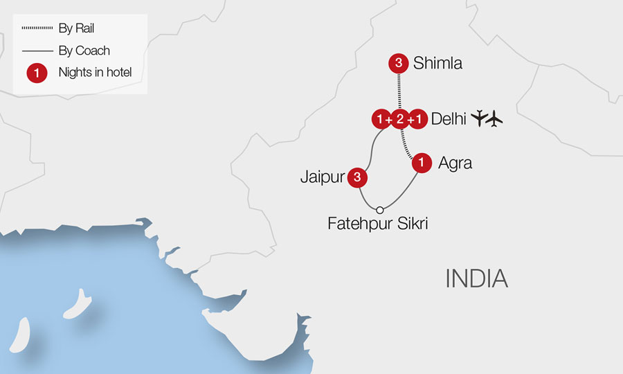 Great Rail Journeys India’s Golden Triangle