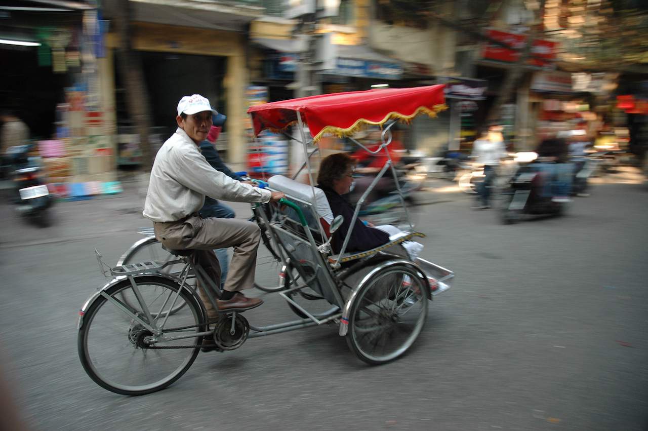 Ho Chi Minh City cyclo