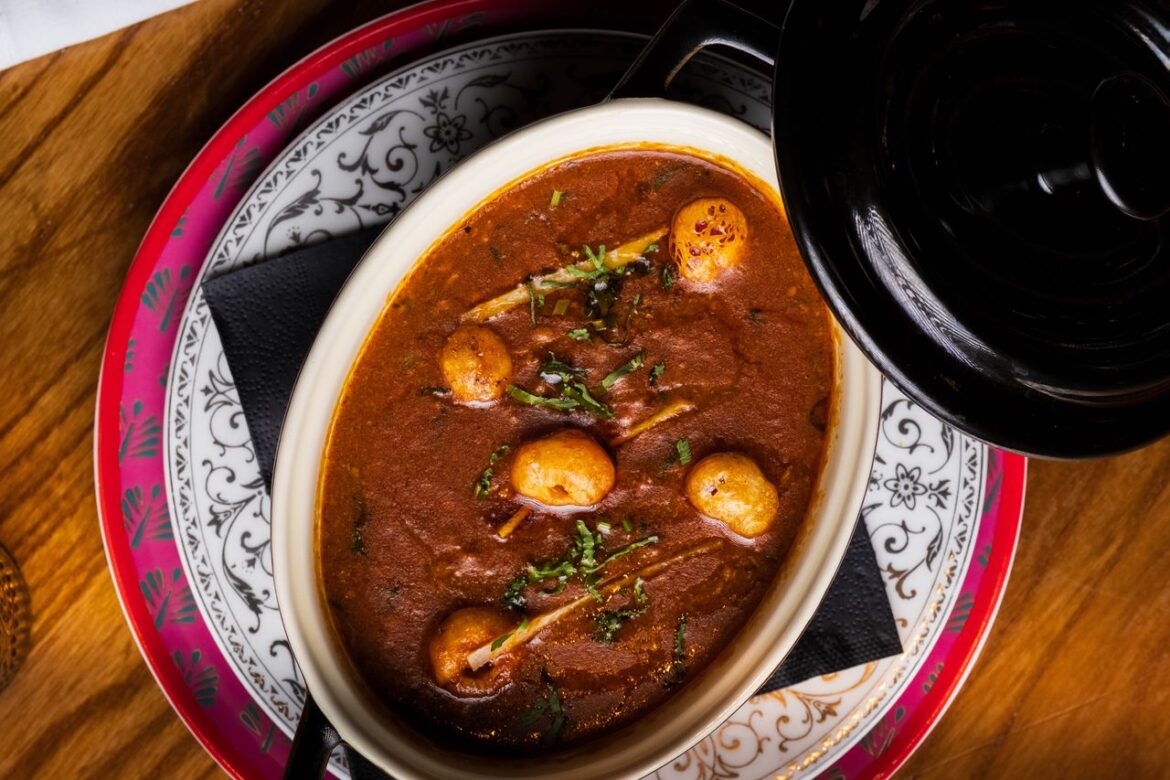 Old Delhi’s Famous Lamb Curry, Colonel Saab restaurant