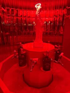 Rest room aka Social Club at Carlotta Restaurant in Marylebone