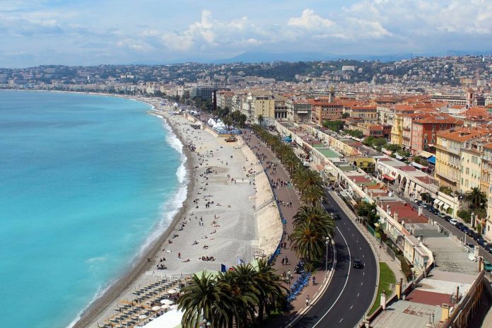 Promenade des Anglais, Nice, France Promenade des Anglais, Nice, France