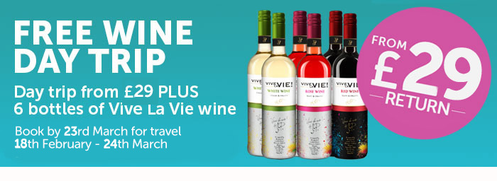 P&O daytrip to Calais + free wine