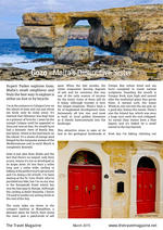 Magazine version of Gozo, Malta article