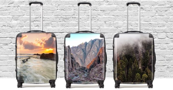 personalised luggage