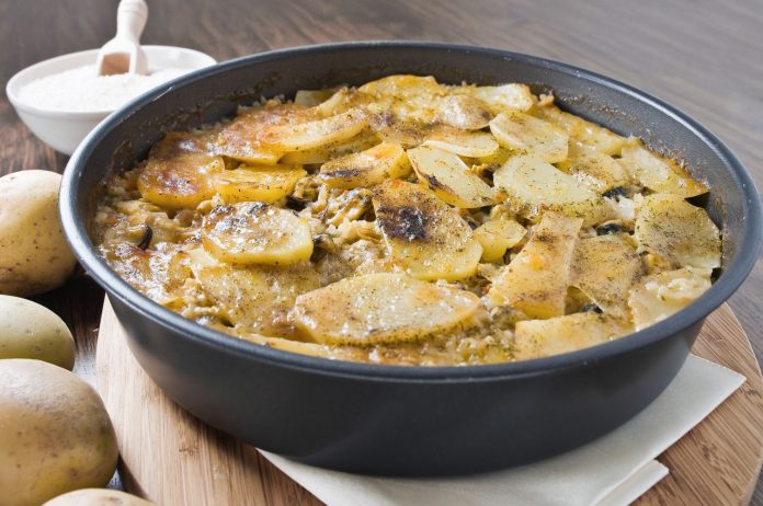 Puglia food - riso patate cozze