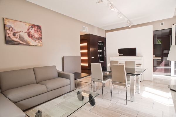 rentinrome apartment livingroom
