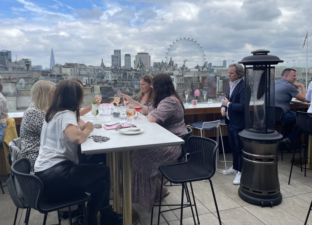 Restaurant Overview Blush Brunch at The Rooftop, Trafalgar Resort
